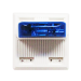 Wheelock MTWPB-24MCCH-NW Weatherproof Blue Strobe (White)