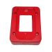 System Sensor BBS Back Box Skirt Red