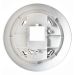 SYSTEM SENSOR BBSCW-2 CEILING BACK BOX SKIRT (WHITE)
