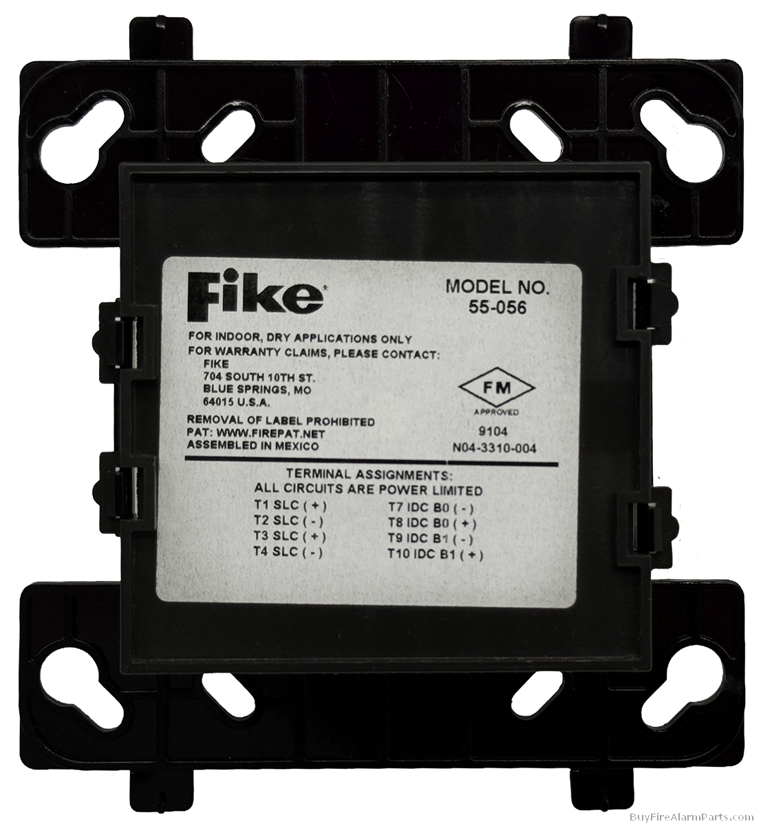 Fike 55-056 Dual Monitor Module, Non-isolator