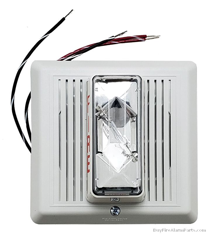 Edwards EST 757-8A-RS25W 25-Volt Re-Entrant Speaker Strobe