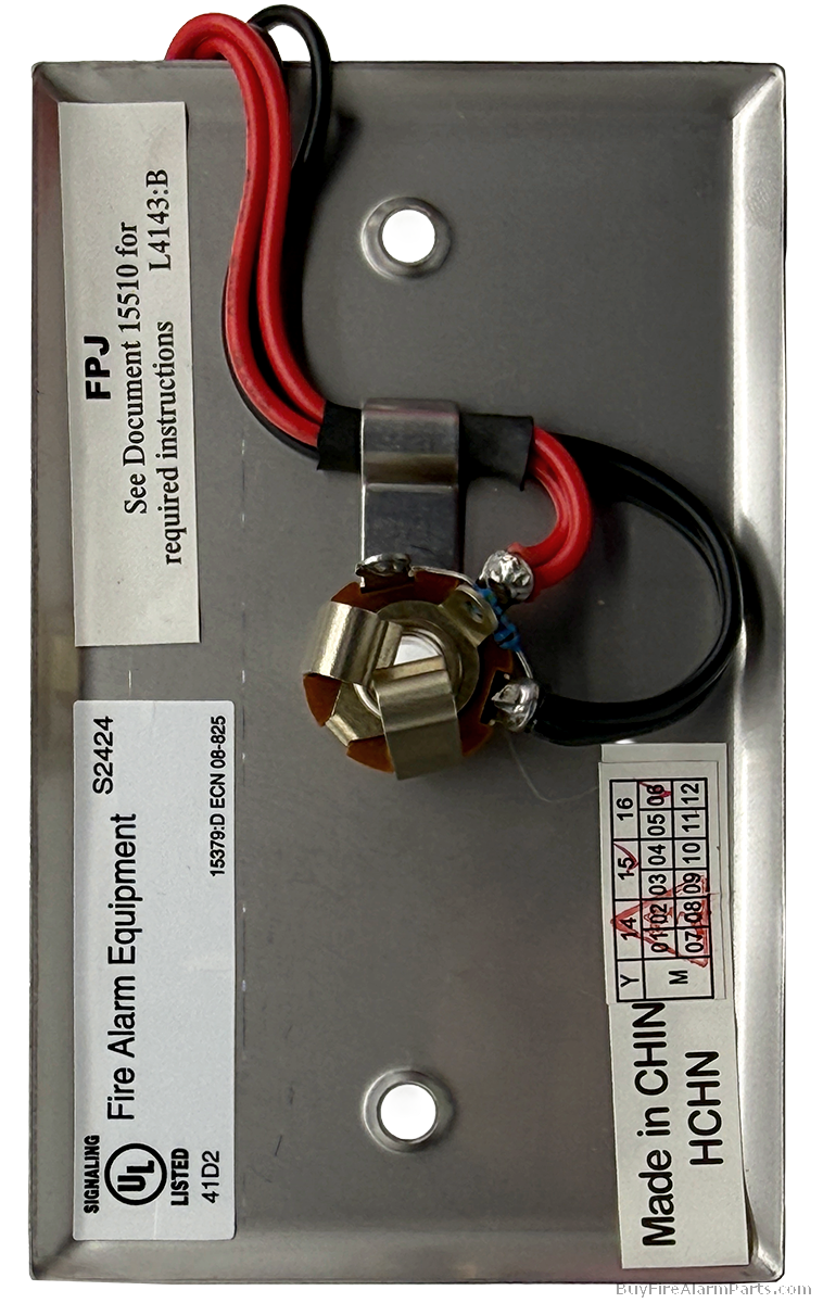 Notifier FPJ Firefighter Phone Jack