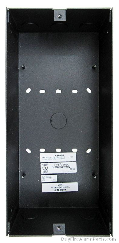 Notifier ABF-1DB Annunciator Flush Box