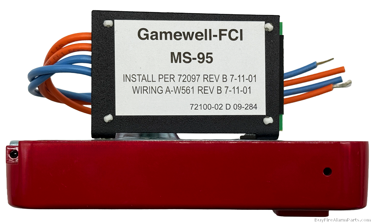 Gamewell FCI MS95 Addressable Manual Pull Station New Style