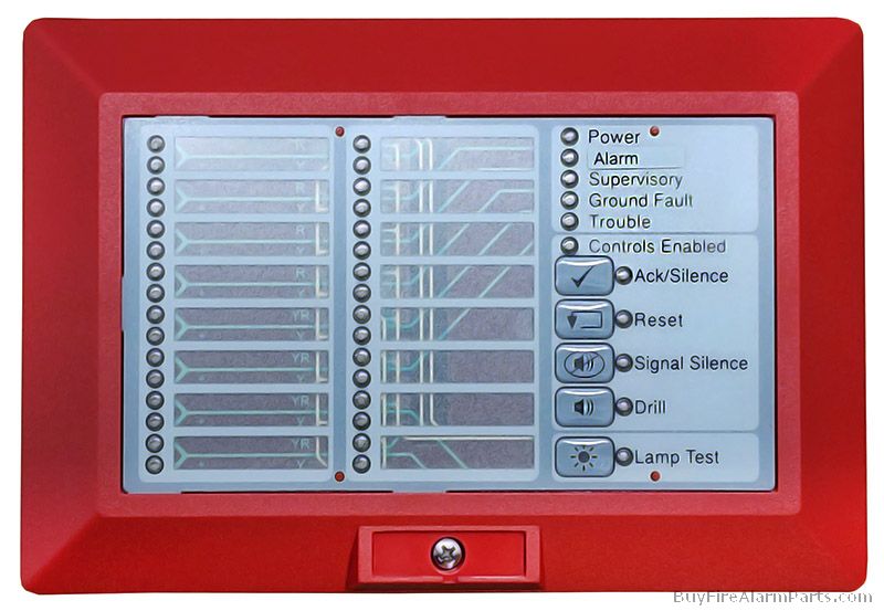 Edwards EST RLEDCR Remote Annunciator