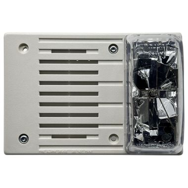 Simplex 4906-9142 Ceiling Mount Horn Strobe (White)