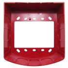 Simplex 4905-9937 Surface Mount Red Adapter Skirt
