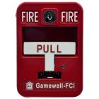 Gamewell FCI MS-95T Analog Addressable Manual Pull Station w/ Terminals, New Style