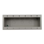 Simplex 2975-9206 6-gang Back Box (Ivory)