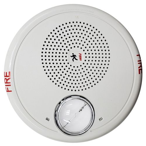 Edwards EST GCF-S7VM Genesis Ceiling Speaker Strobe (White)