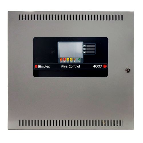 Simplex 4007-9202 4007ES Fire Alarm Control Panel (Intelligent FACP) Platinum