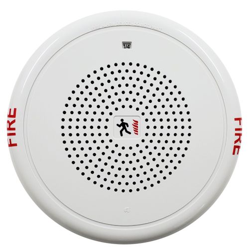 Edwards EST GCHFWF-S2 Ceiling Speaker w/ Fire Marking