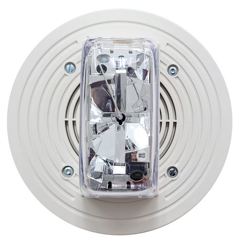 Simplex 4903-9197 Ceiling Mount Speaker Strobe (White)