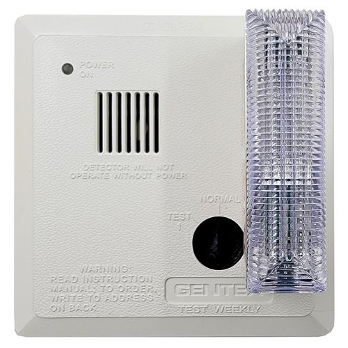 Gentex 7139CS-W Photoelectric Smoke Alarm w/ Strobe (White)