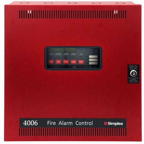 Simplex 4006-9101 LifeAlarm Fire Alarm Control Panel  (5-Zone FACP + DACT) 