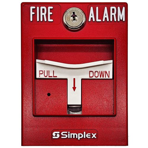 Simplex 4099-9021 Addressable Manual Pull Station (Single Action)