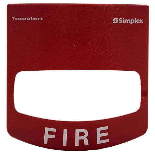 Simplex 4905-9992 Red Strobe Cover (FIRE)
