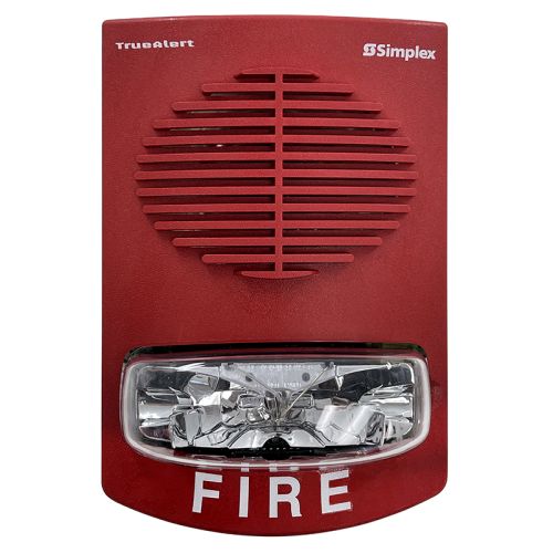 Simplex 4906-9151 Wall Mount Speaker with Strobe