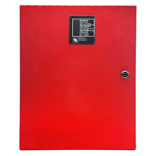 Silent Knight 5104B (6-Zone) Fire Alarm Communicator (with Cabinet)