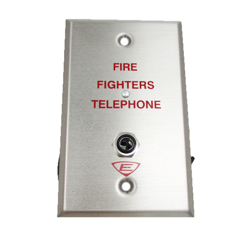 Edwards EST 6833-4 Wall Plate Receptacle for Emergency Telephone