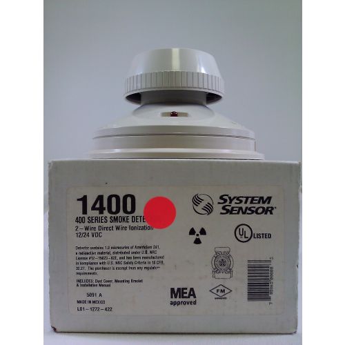 System Sensor 1400 2-Wire Direct Wire Ionization Smoke Detector