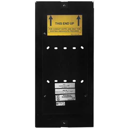 Notifier ABF-1B Annunciator Flush Box (Black) 