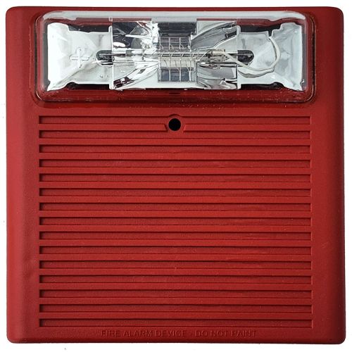 Wheelock ASWP-24MCWH-FR Weatherproof Horn Strobe 