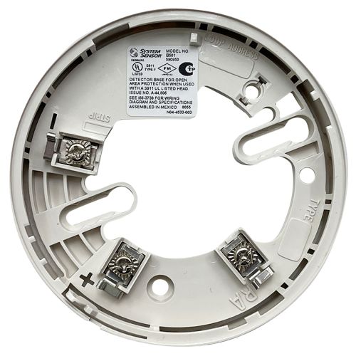 System Sensor B501 Plug-in Detector Base