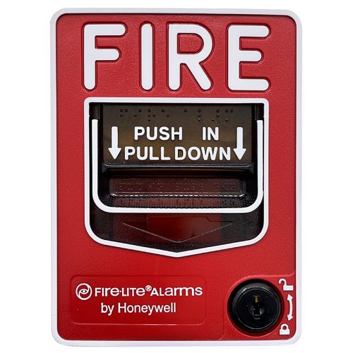 Fire-Lite BG-12LX Addressable Manual Pull Station