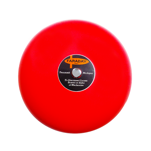 Faraday 3008B 8-inch Red Bell