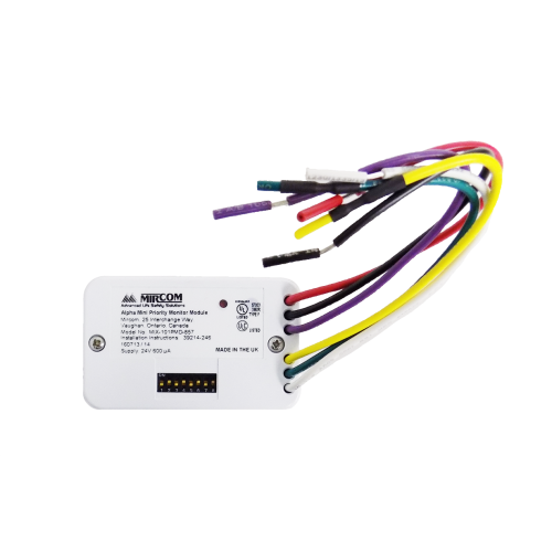 Mircom MIX-101P Alpha Mini Priority Monitor Module