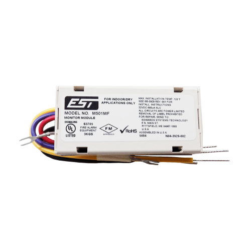 Edwards EST M501MF Intelligent Addressable Mini Monitor Module
