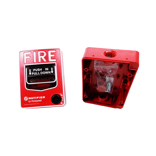 Notifier NBG-12LOB Manual Pull Station (outdoor use w/ backbox)
