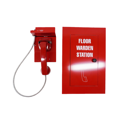 Edwards EST 6830-NY-F4 Four-state Remote Telephone Warden Station