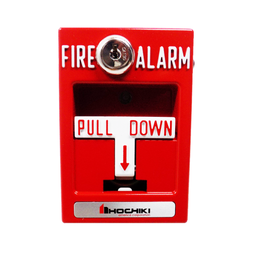 Hochiki DCP-AMS-KL Addressable Manual Pull Station (Single Action, Key Lock)