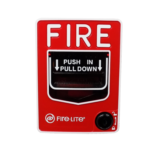 Fire-Lite BG-12LA Manual Pull Station (Dual-action)