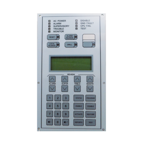Edwards EST 2-LCD Fire Alarm Display Module 