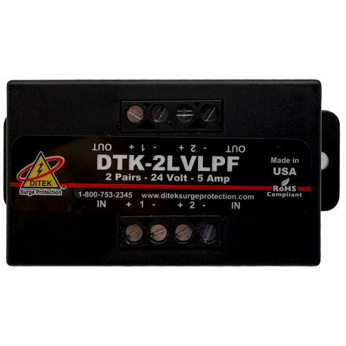 Ditek DTK-2LVLPF Fire Alarm Panel SLC Surge Protector