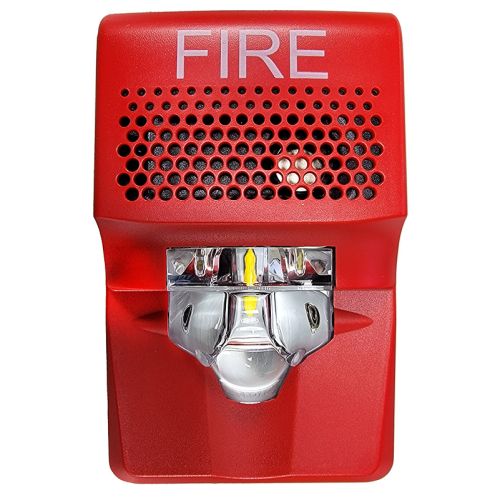 Edwards EST G1AVRF Compact Horn Strobe for Wall Mounting