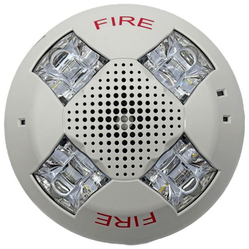 Kidde EGCAVWF Genesis EGC Ceiling Horn/Strobe (White)
