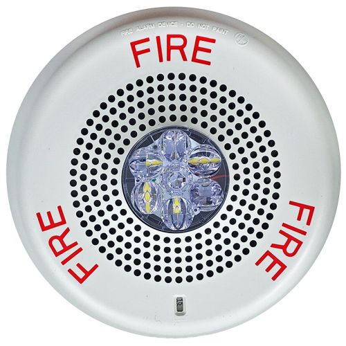 Wheelock ELSPSTWC Ceiling Speaker Strobe (White)