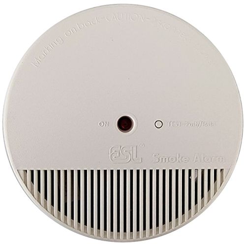 ESL 320 120VAC Photoelectric Smoke Alarm with Sounder and Tandem Interconnection