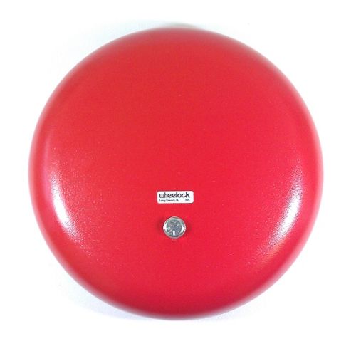 Wheelock MB-G10-24-R Red 10-inch Motor Bell