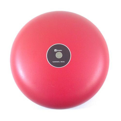Simplex 2901-9362 10 inch 24v Red Bell