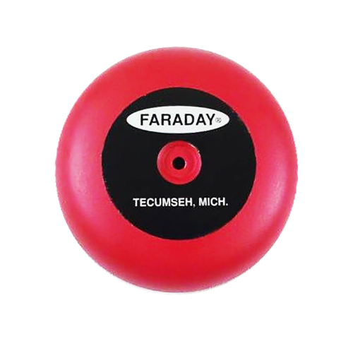 Faraday 4 inch Red Gong