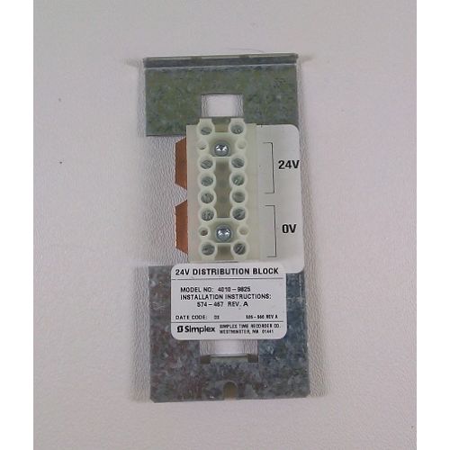 Simplex 4010-9825 Distribution Block Assembly