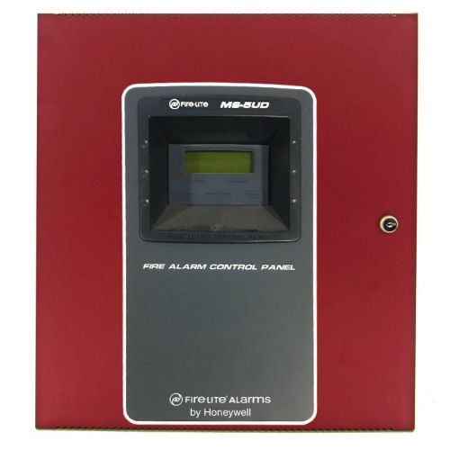 Fire-Lite MS-5UD-3 (5-Zone FACP+DACT) Fire Alarm Control Panel 