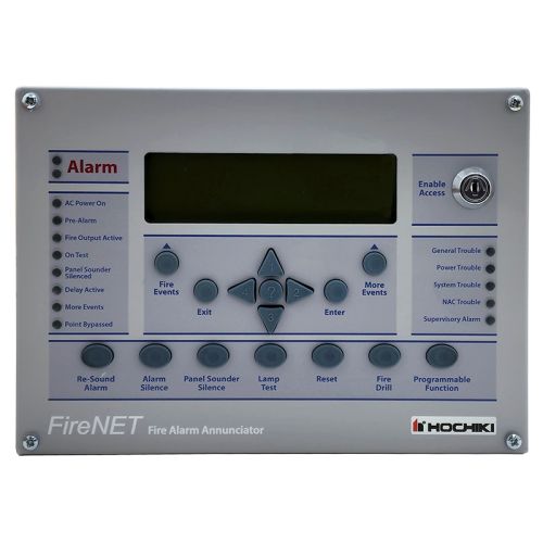 Hochiki FN-LCD-S-C Serial LCD Annunciator (Gray) 