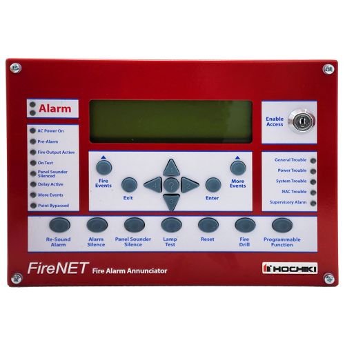 Hochiki FN-LCD-S-R Serial LCD Annunciator (Red) 