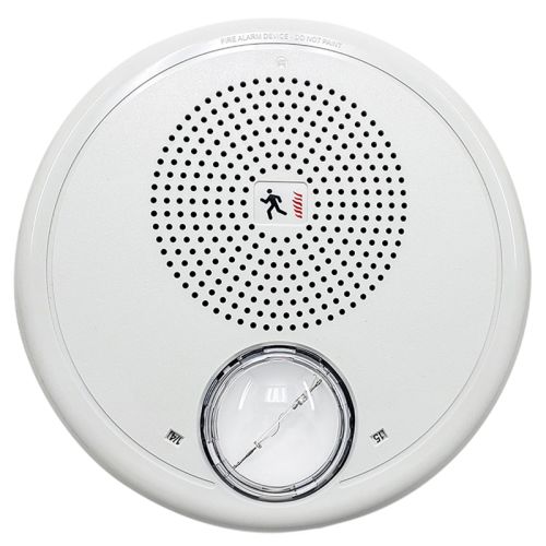 Edwards EST GCHFWN-S7VMC Ceiling Mount Speaker Strobe (White)